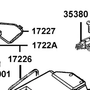 1722A-KHC6-C00 COVER ASSY AIR/C CASE — diagram cutout