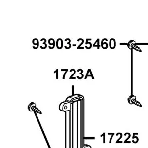 1723A-KHC6-C00 COVER B ASSY AIR/C — diagram cutout