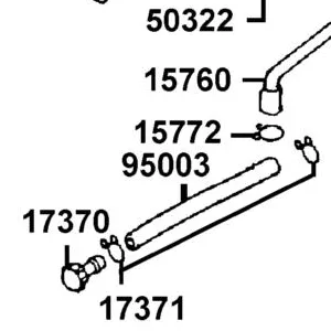 95003-23012-60 V TUBE 8X12X120 — diagram cutout