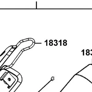 18318-ALH3-BE0 MUFF. PROTECTOR — diagram cutout