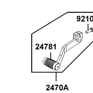 24781-4K49-001 RUBBER PEDAL CHANGE — diagram cutout