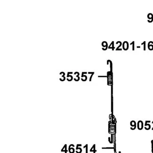 35357-LBE8-900 SPRING STOP SWITCH — diagram cutout
