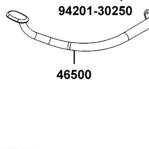 46500-ALH3-900 PEDAL COMP RR BRAKE — diagram cutout