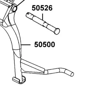 50500-ALH3-900 STAND MAIN — diagram cutout