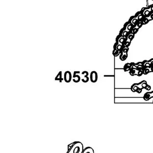 40530-ALH3-900 CHAIN DRIVE(428UO-104L) — diagram cutout