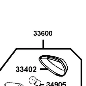 33600-ALH3-M30 WINKER ASSY R RR — diagram cutout