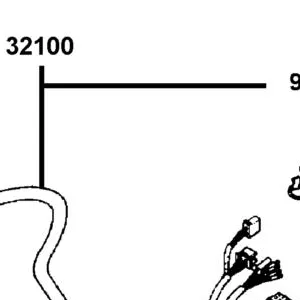 32100-ALH3-M30 HARNESS WIRE — diagram cutout