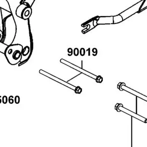 90019-LBE8-900 BOLT FLANGE 10X113 — diagram cutout