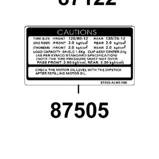 87505-ALH3-E00-T01 LABEL TIRE — diagram cutout