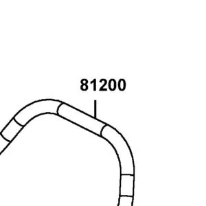 81200-ALH3-900 PIPE ASSY RR CROSS — diagram cutout