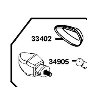 33407-LKF5-305 LENS COMP R WINKER — diagram cutout