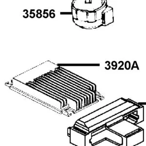 35856-GAB1-940 SHOCK RUBBER MAG — diagram cutout