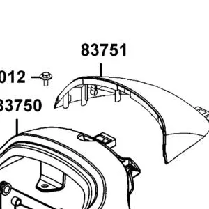 83751-ALH3-900-JBP COVER B RR CENTER — diagram cutout