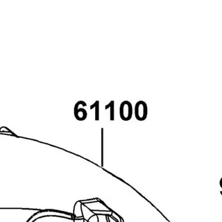61100-ALH3-900-NMP FENDER FRONT — diagram cutout
