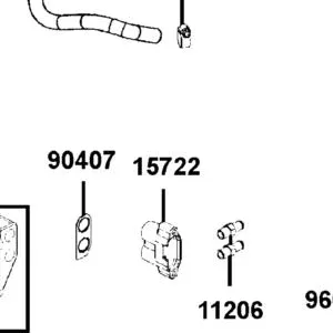 15722-LEE8-E00 COUPLE OIL COOLER — diagram cutout