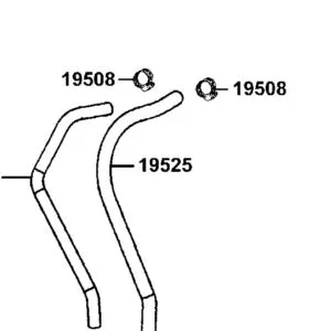 19525-LEE8-E00 OIL COOLER HOSE OIL IN — diagram cutout