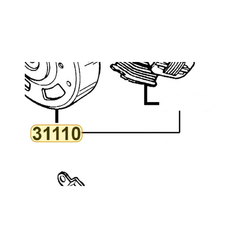 31110-KKD6-E0A FLYWHEEL COMP (D402) — diagram cutout