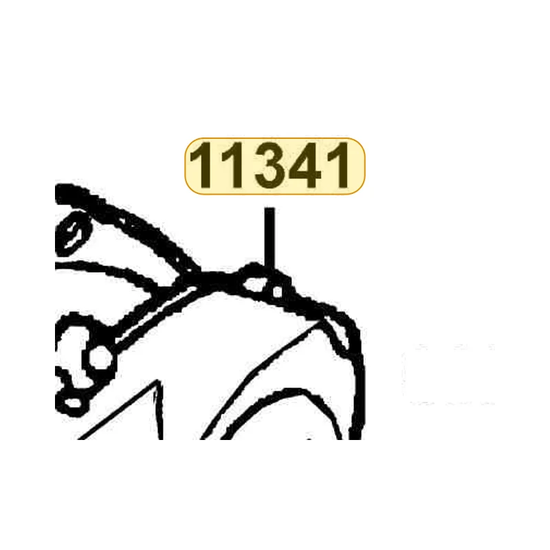 11341-KKD6-900-N8A COVER L SIDE (Bright Silver) — diagram cutout