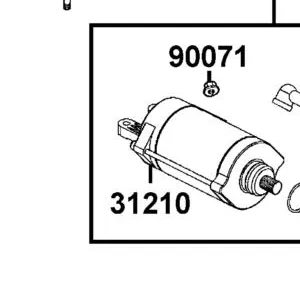 31210-LEE8-E00 MOTOR UNIT STARTER — diagram cutout