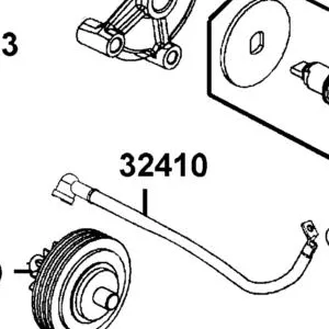 32410-LEE8-E00 CABLE STARTER MOTOR — diagram cutout