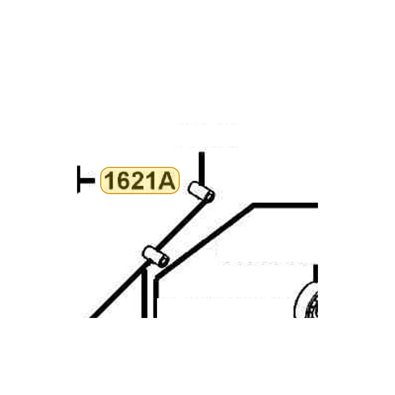 1621A-KKD6-E50 INSULATOR CARB ASSY — diagram cutout