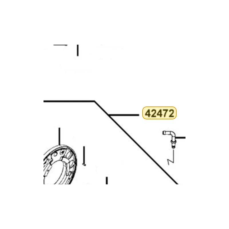 42472-LEE8-900 COVER LOCKER ASSEMBLY — diagram cutout