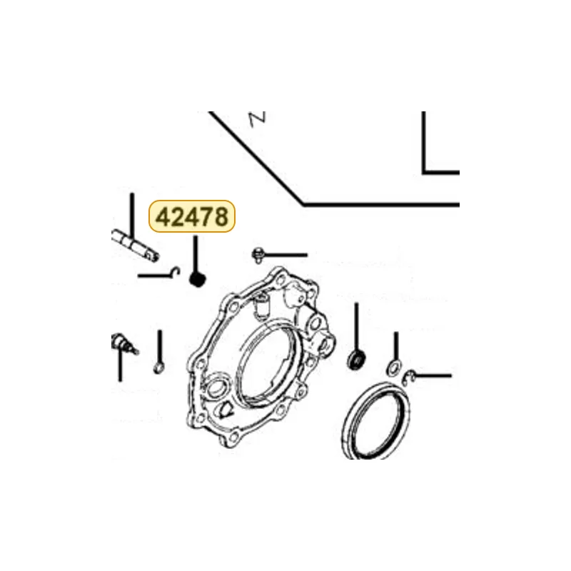 42478-LEE8-900 SPRING SHAFT — diagram cutout