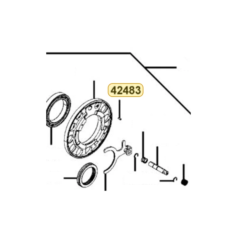 42483-LEE8-900 PIN PARALLEL — diagram cutout