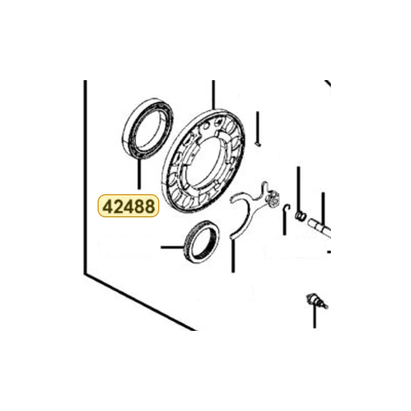 42488-LEE8-900 BEARING BALL — diagram cutout