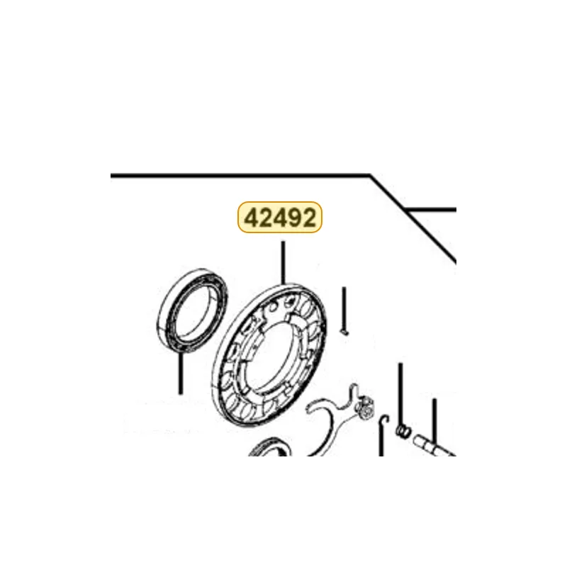 42492-LEE8-900 FLANGE BEARING MACH — diagram cutout