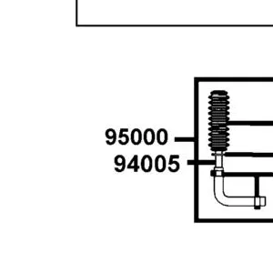 95000-LEE8-E00 HOSE VENT-GEARCASE(55.5mm) — diagram cutout