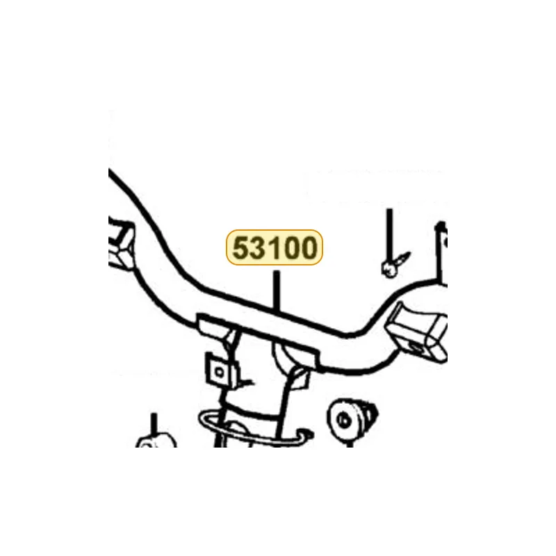 53100-KKD6-E00 HANDLE COMP STEERING — diagram cutout