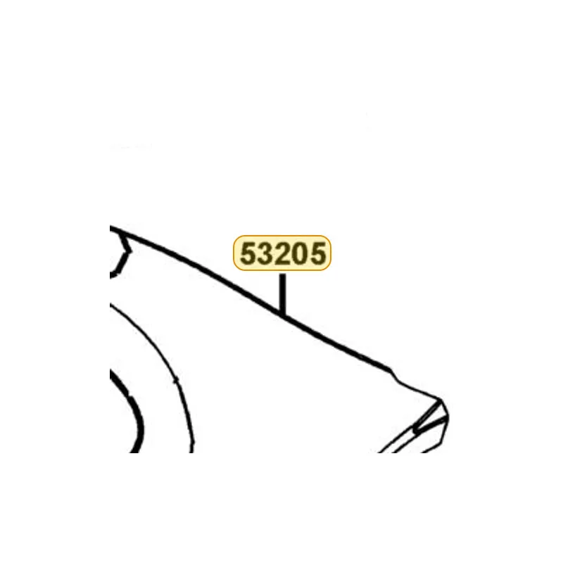 53205-KFA6-M00-CAP COVER FR HANDLE — diagram cutout