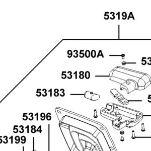 53180-LBA2-E00 GRIP UPPER HAND BRK — diagram cutout