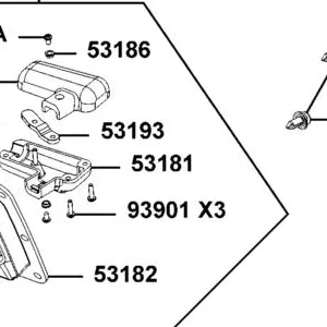 53181-LBA2-E00 GRIP UNDER HAND BRK — diagram cutout