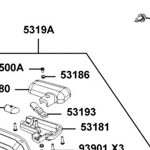 53186-LEE8-E00 SPACER — diagram cutout