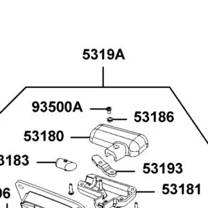 5319A-LKM8-M00 BRAKE ASSY PARKING — diagram cutout