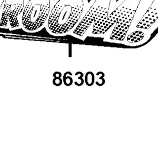 86303-ALH3-M31-T01 STRIPE SIDE COVER — diagram cutout