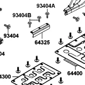 64325-LEE8-E01-N1R SIDE PANEL L FOOTREST (Black) — diagram cutout