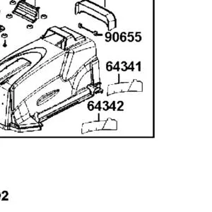 64342-LEE8-E00 SHIELD L HAET — diagram cutout