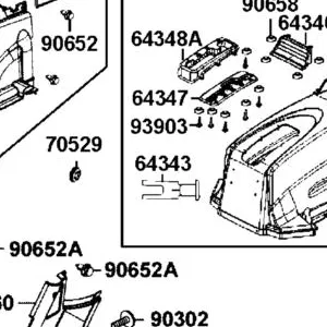 64343-LEE8-E00 SHIELD HAET — diagram cutout