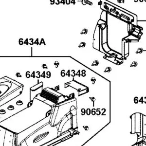 64348-AKC2-M00 COVER PROTECTOR — diagram cutout