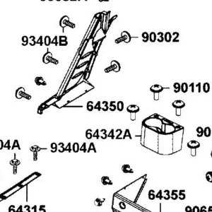 64350-LEE8-E01-N1R PANEL R SIDE (Black) — diagram cutout