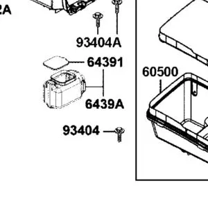 6439A-LEE8-E01-N1R BOX ASSY LUGGAGE (Black) — diagram cutout