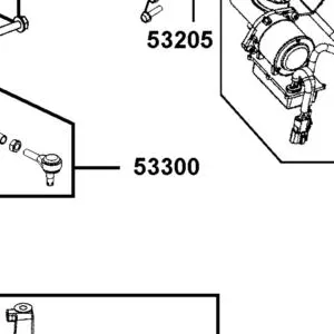 53300-LEE8-E00 STEERING ASSY — diagram cutout