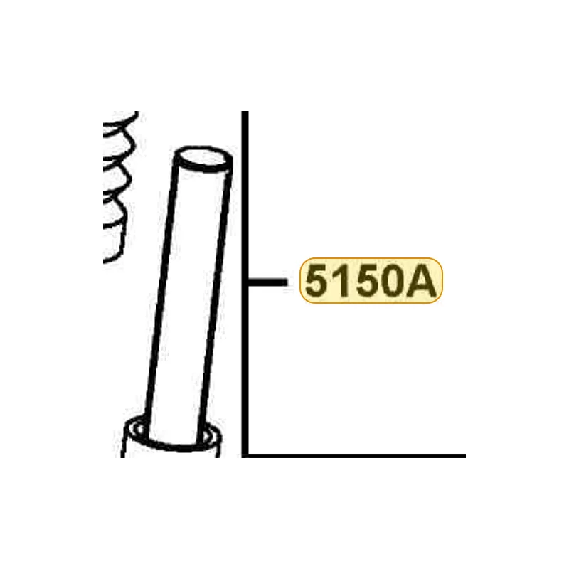 5150A-KKD6-E00-NJA FORK SET L FR (Silver) — diagram cutout