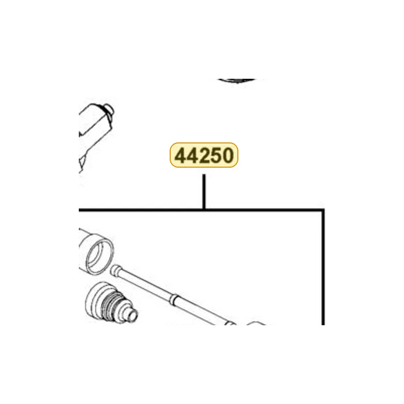 44250-LEE8-900 HALF SHAFT FRONT-LH — diagram cutout