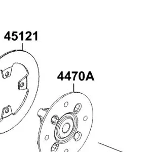 4470A-LEE8-900 HUB ASSY FRONT WHEEL — diagram cutout