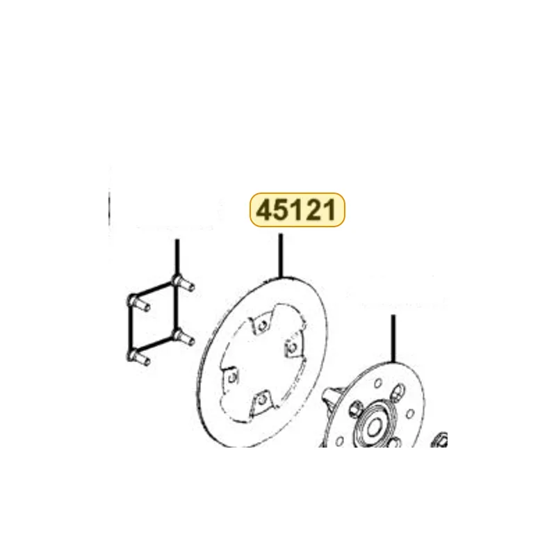 45121-LEE8-E00 DISK BRAKE — diagram cutout