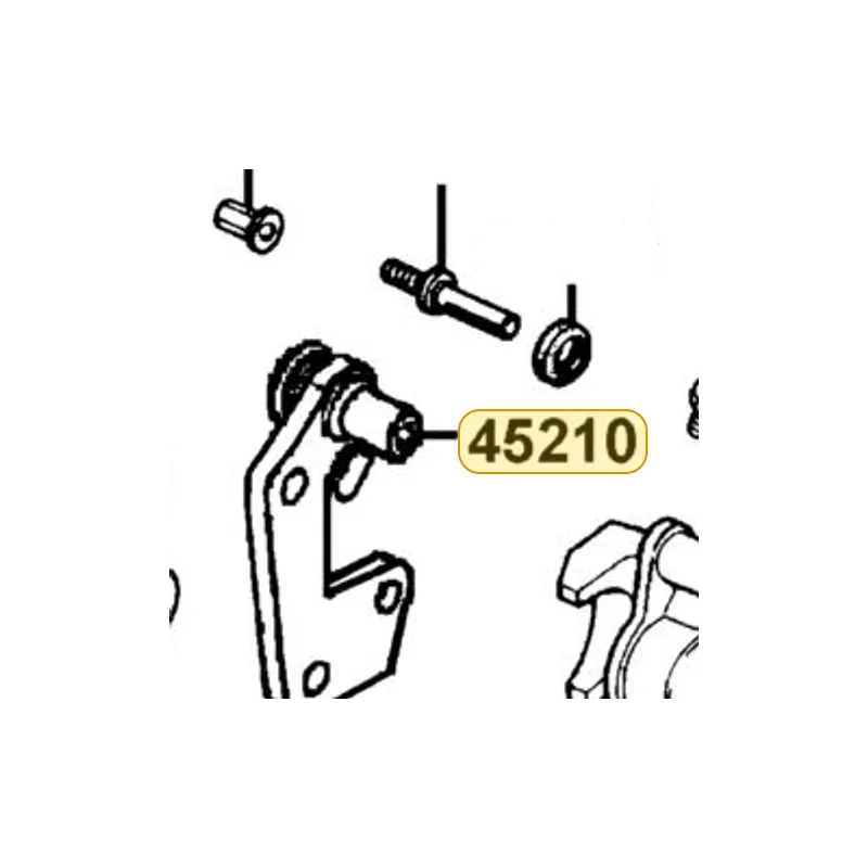 45210-KEB7-900 BRACKET FR CALIPER — diagram cutout